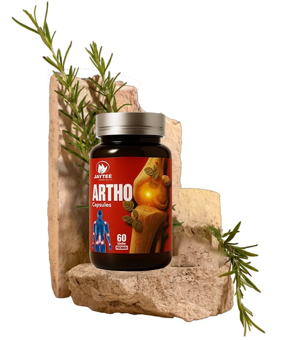 Jaytee Artho Capsules – Ayurvedic Joint Support with Gala Gond, Shallaki, Hadjod & Shilajit (60 Capsules)