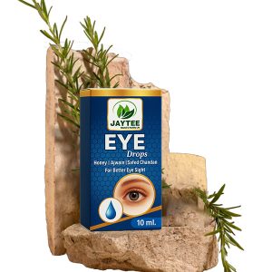 Jaytee Eye Drops – Natural Ayurvedic Blend with Honey, Ajwain & Safed Chandan (10ml)