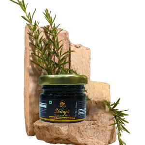 Jaytee Shilajit Resin with Gold | 7x Formula with Ashwagandha, Black Musli,Gokshur & Gold Bhasam (20g)